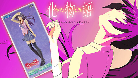 Bakemonogatari senjougahara 1/8 Scale Figure Unboxing!!