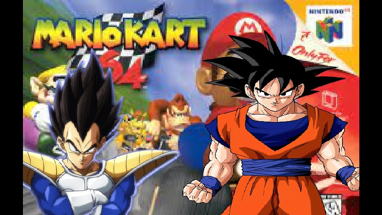 DRAGON BALL KART 64 - Goku Goes Bananas