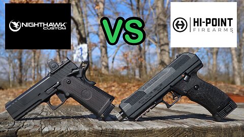 Hi-Point JXP 10mm vs Nighthawk Custom TRS Commander