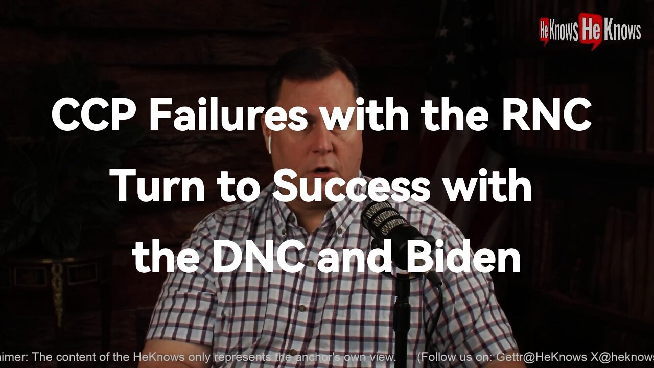 CCP Failures with the RNC Turn to Success with the DNC and Biden