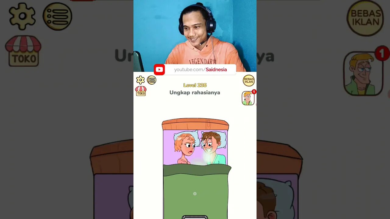 Wah sedang apa dia ? | impossible date level 235 #saidnesia #game #shorts