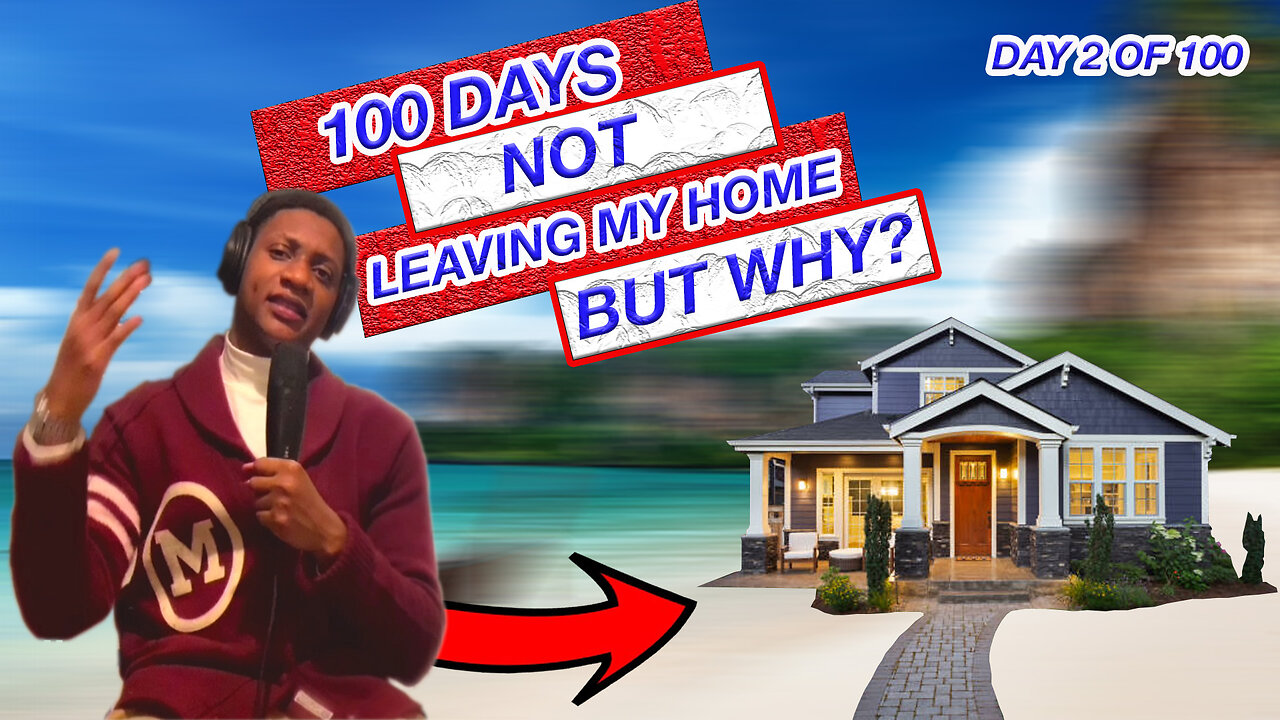 Day 2 Vlog Locked In The House For 100 Days (Must See)