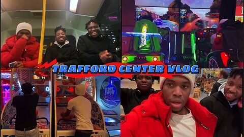 Stuck on the bus/Trafford Centre Arcade Vlog