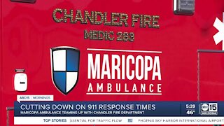 Maricopa Ambulance teams up with Chandler Fire Department