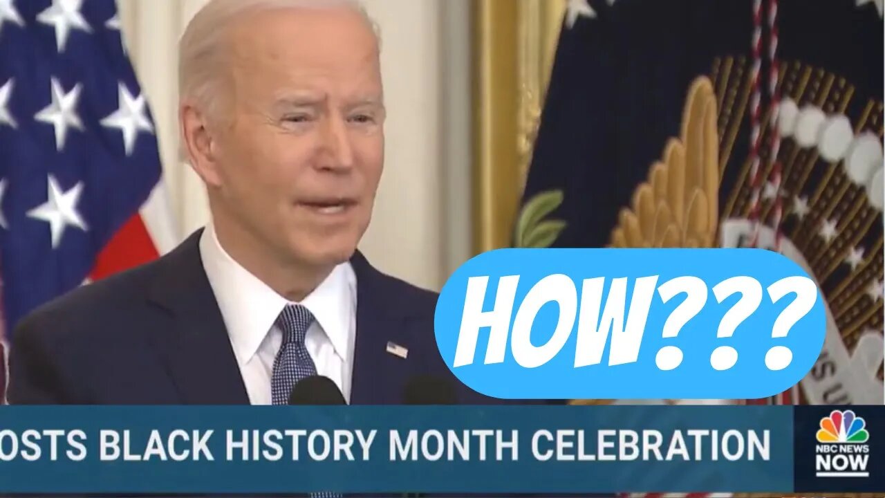 Joe Biden "Republicans Wants To keep the Black vote from Counting"