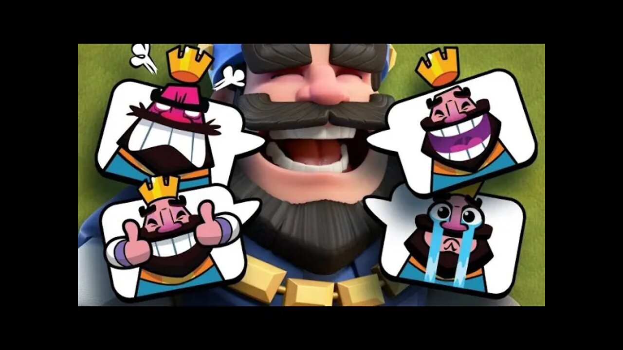 + DE 200 EMOTES CLASH ROYALE