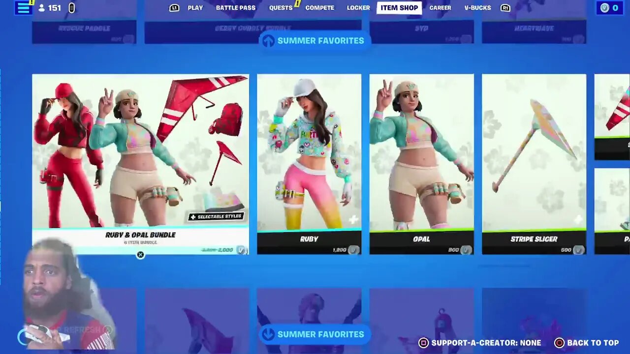 Fortnite with Rock Mercury