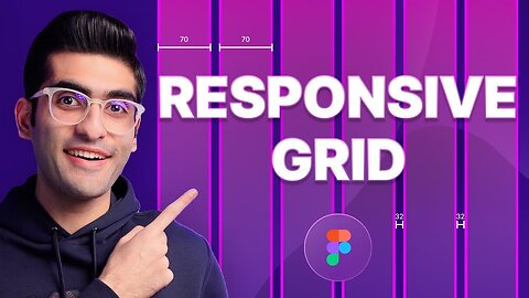 Create a Responsive Grid System for Web & UI Design | Figma Tutorial