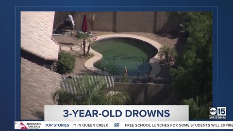 3-year-old drowns in Surprise