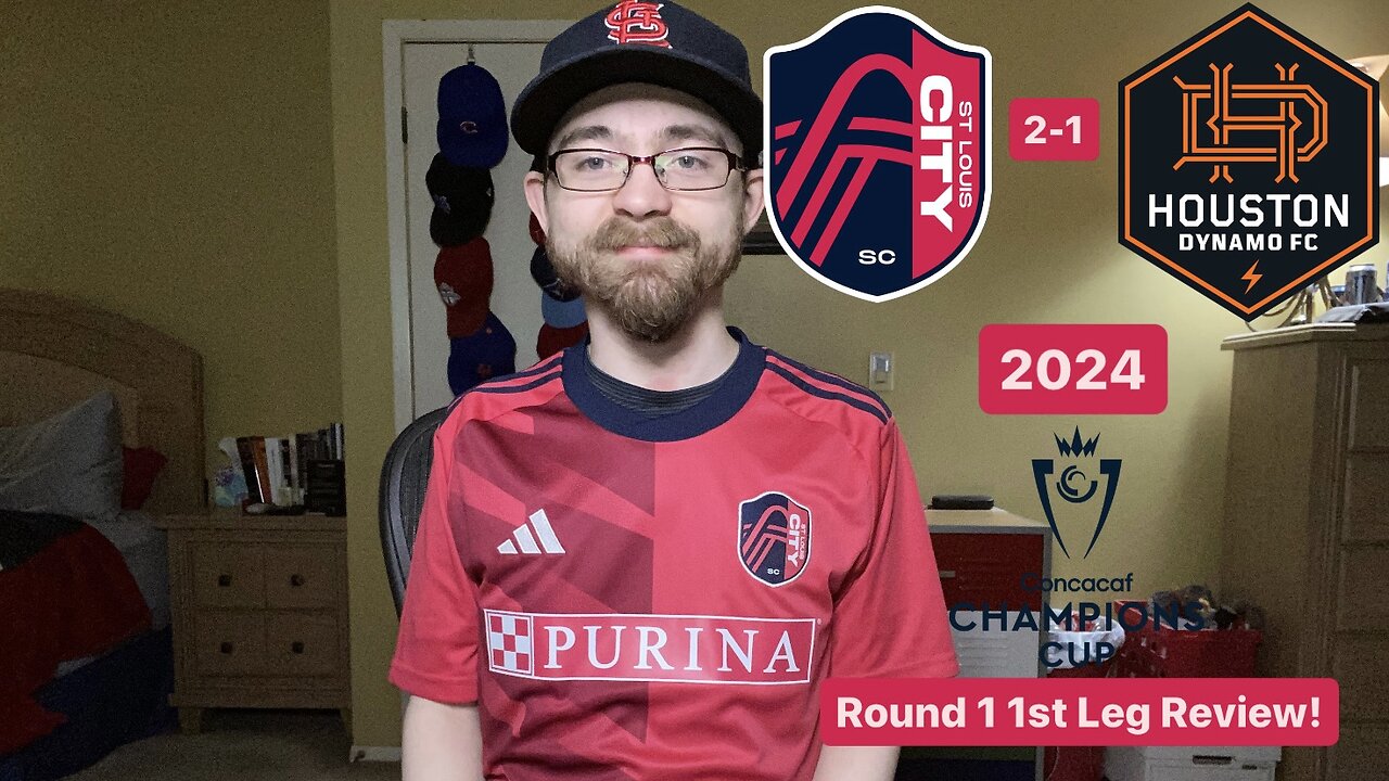RSR6: St. Louis CITY SC 2-1 Houston Dynamo FC 2024 CONCACAF Champions Cup Round 1 1st Leg Review!