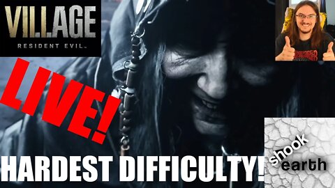 RE Village HARDEST Difficulty - Will I Question All My Life Choices?? (First attempt - New Game P...