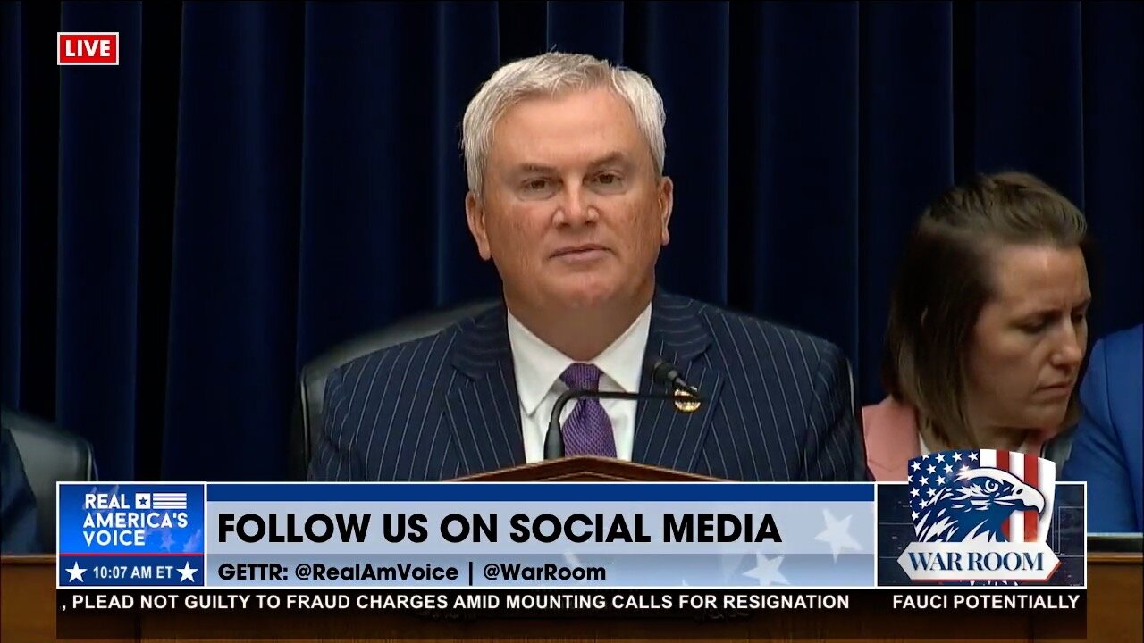 Rep. James Comer: The American People Demand Accountability of This Culture of Corruption