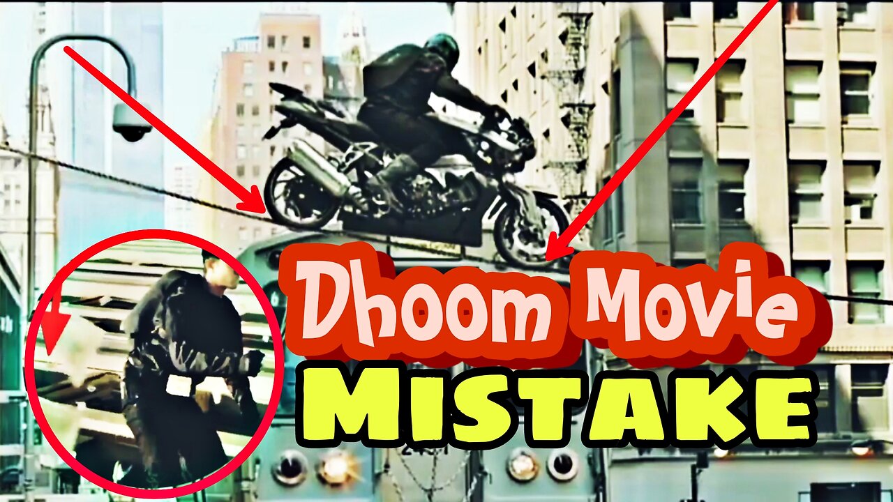 Dhoom Movie Funny Mistakes 😅