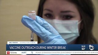 Winter break offers vaccine outreach to SDUSD students