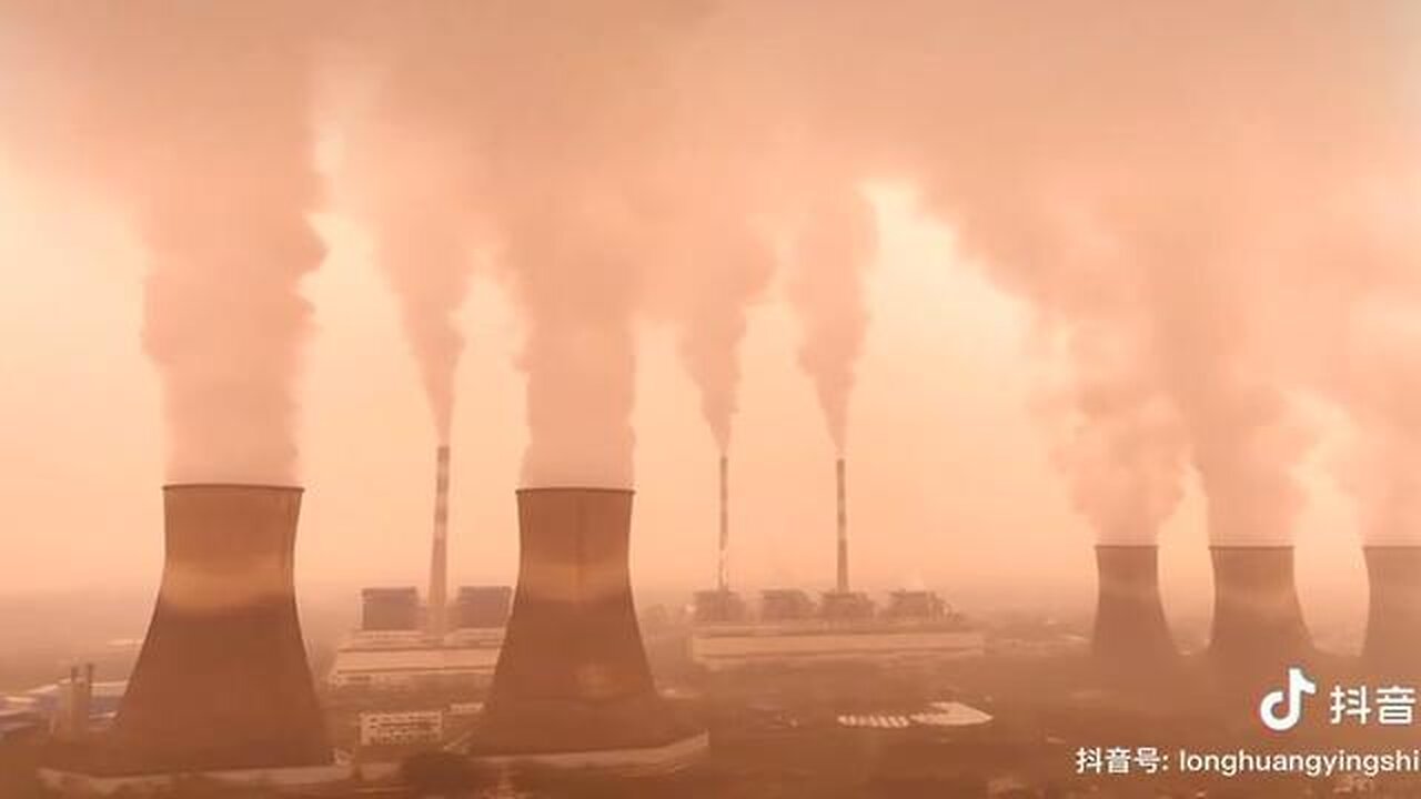 A coal-fired power plant in China's Dai city. China emits more CO2 every year than the rest of...