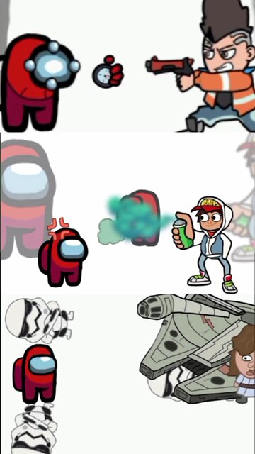 Among us vs Imposter Choice 2 #shorts #amongus #music