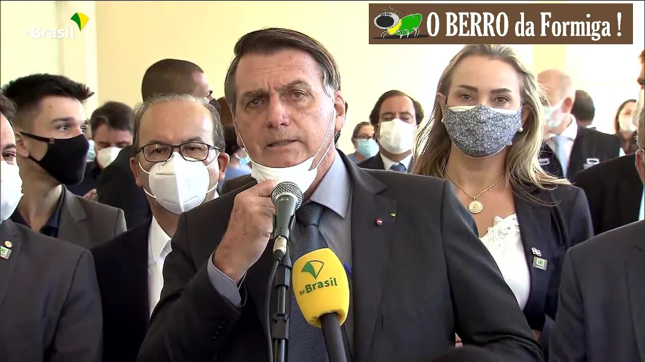 Em Chapecó Bolsonaro fala sobre Atendimento Covid