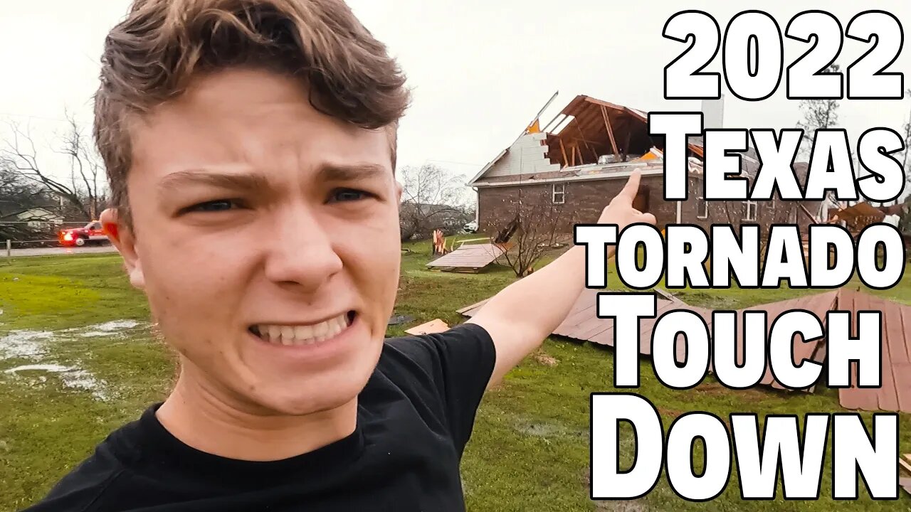 2022 Texas Tornado Touch Down!!! | People Got Sucked Up Into Tornado! |Texas Storm Damage!