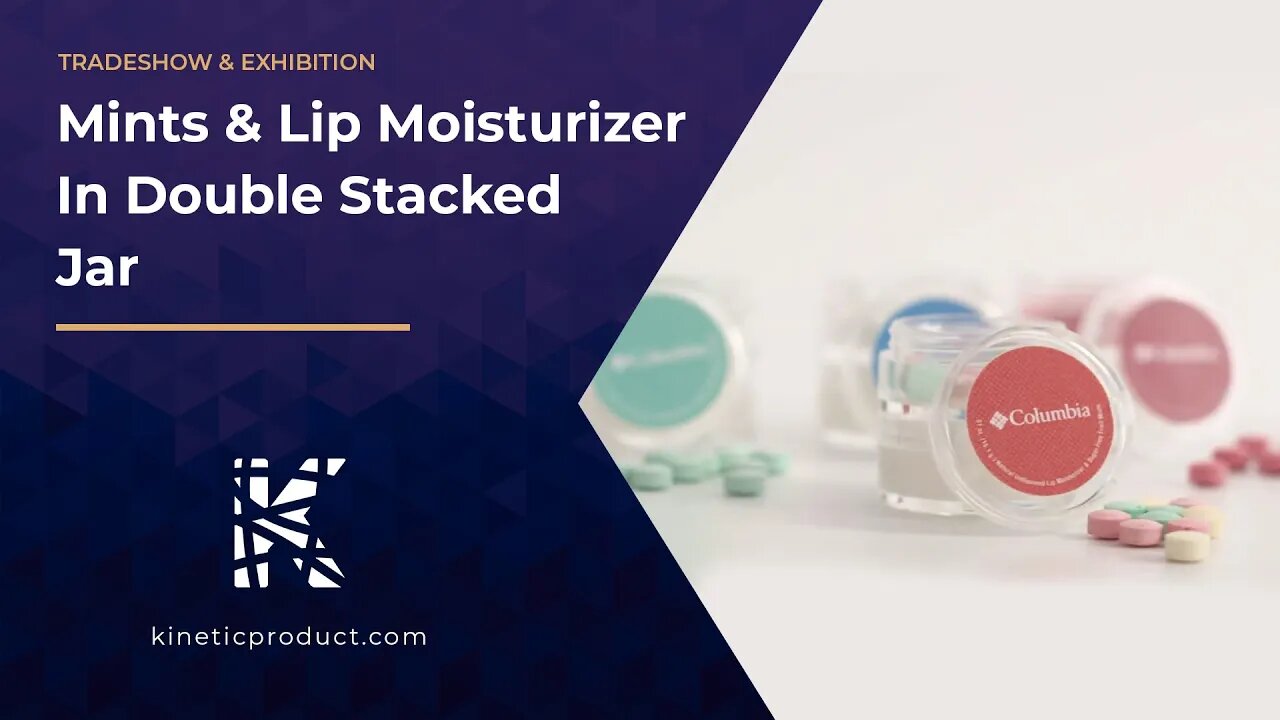 Mints & Lip Moisturizer In Double Stacked Jar