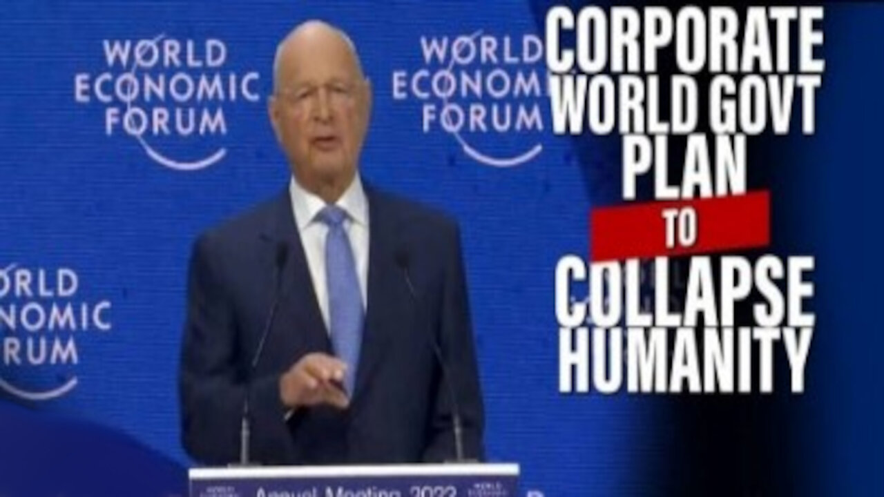WEF Openly Announces World Government Censorship And Carbon Taxes