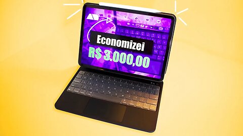 Magic Keyboard do Aliexpress para IPads | Vale a pena? Muito mais barato que o orinal e….