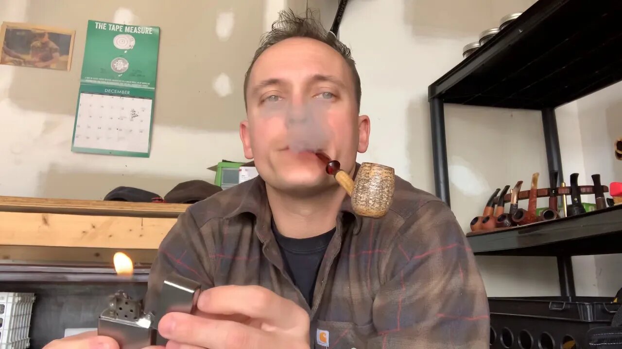 Packing and Lighting a pipe. Who cares?