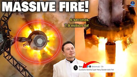 SpaceX Booster 9's Massive 33 Raptor Engines FIRING successfully, Musk confirmed... Crew 7 & more...