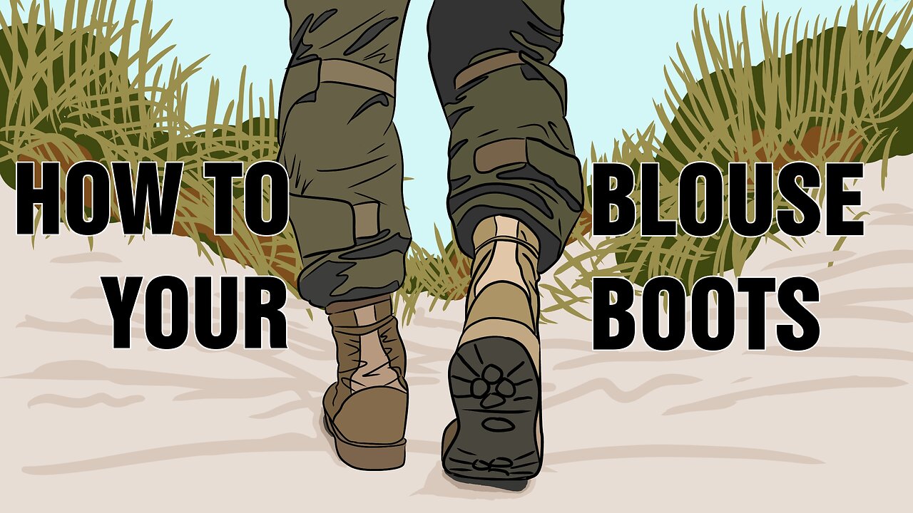 How to blouse your boots