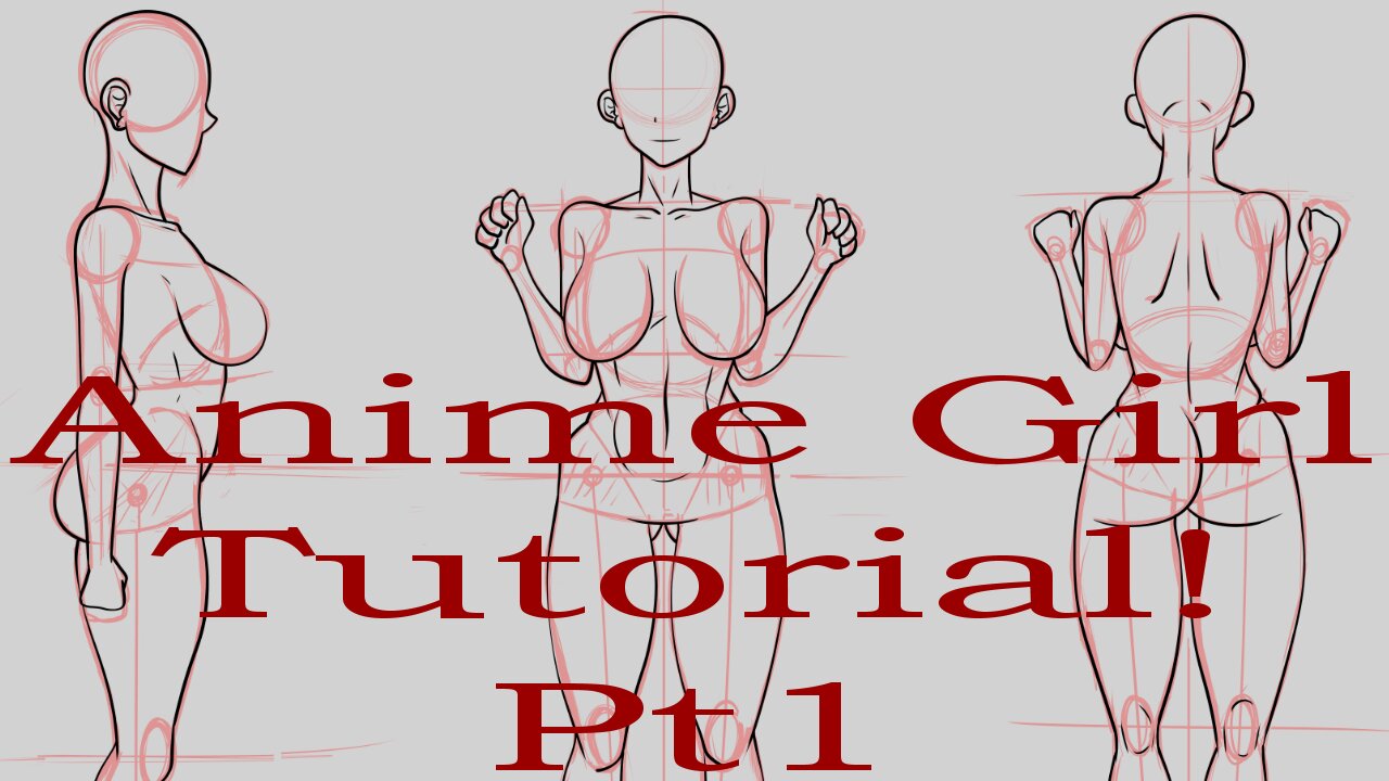 HOW TO DRAW AN ANIME GIRL PT 1