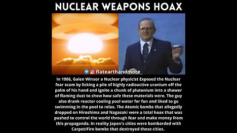 Nuclear weapons hoax