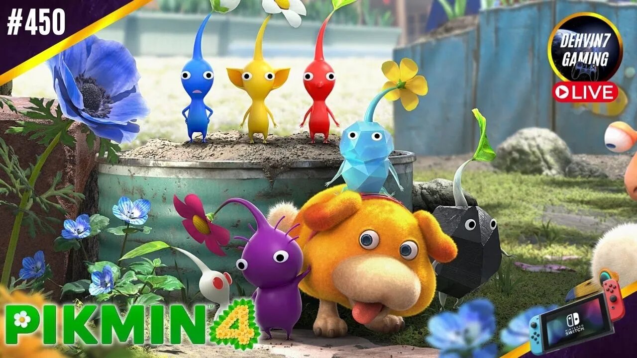 Its Time for Pikmin 4 and Upgrading Stream Quality! Let the adventure Begin! | Pikmin 4