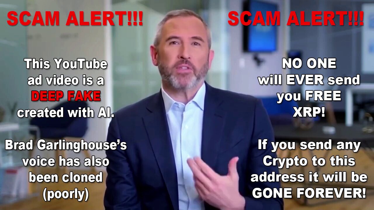 🚨 YouTube is FLOODED with these AI DEEP FAKE ads that play before videos on Bitcoin/Crypto, why? 🚨