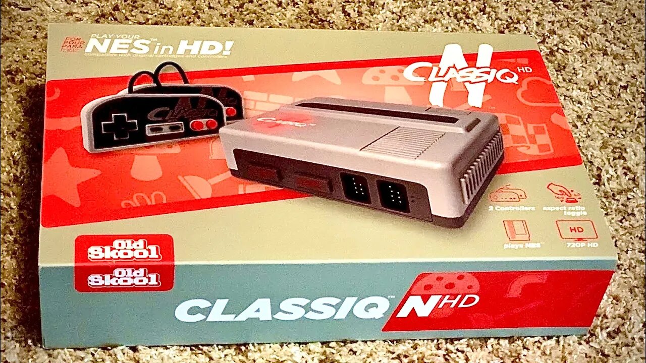 Classiq N HD by Old Skool - NES - AMBIENT UNBOXING