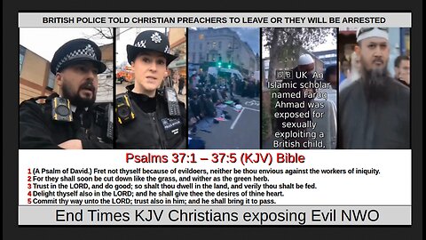 British police Told Christian preachers to leave or they will be arrested