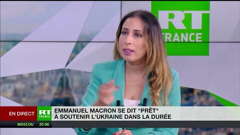 #Ukraine : «Comme Zelensky, Macron est dans une démarche de spectacle»