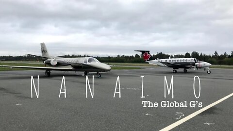 Time Lapse Cessna Citation SII Cockpit Nanaimo to Bellingham