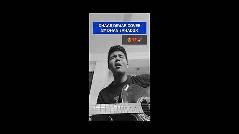 Chaar Dewar♥️Samir🎧 Shrestha (COVER)BY YGXBCDHANBDR