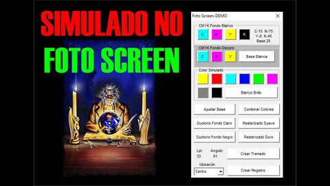 SIMULADO PARA SERIGRAFIA NO COREL DRAW