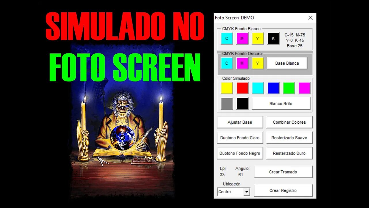 SIMULADO PARA SERIGRAFIA NO COREL DRAW