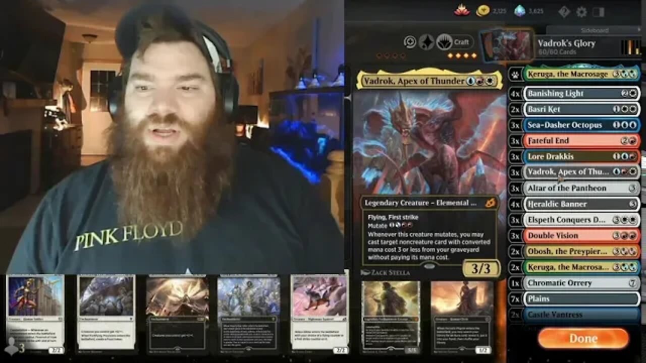 Vadrok's Glory while freecasting your enemies to death!