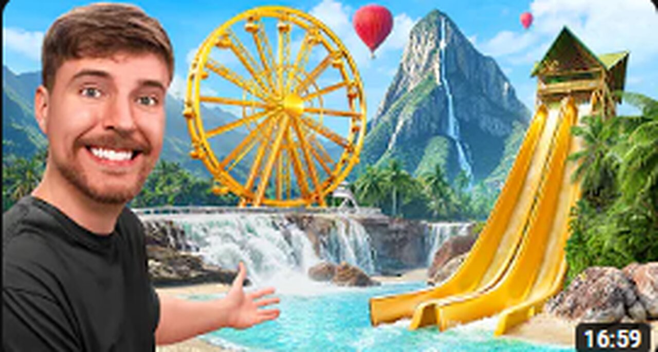 1 vs 250,000,000 Private Island