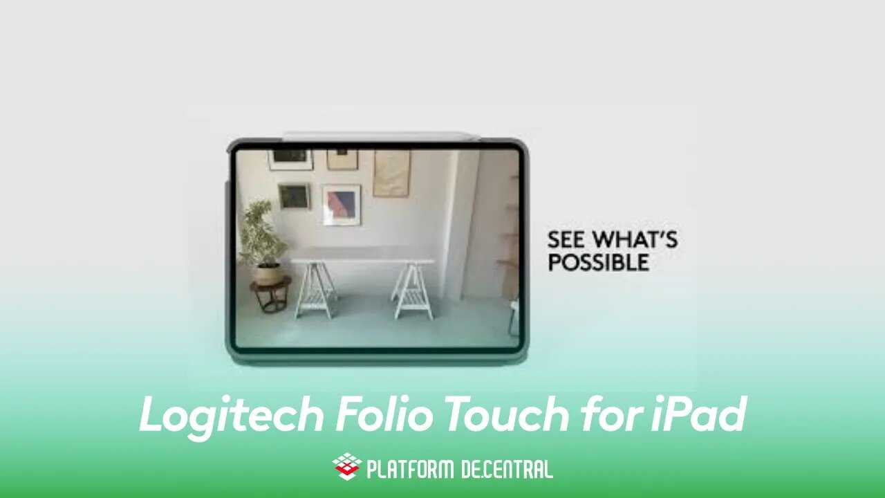 Logitech Folio Touch for iPad Pro 11 inch 1st, 2nd, and 3rd gen and iPad Air 4th & 5th gen en