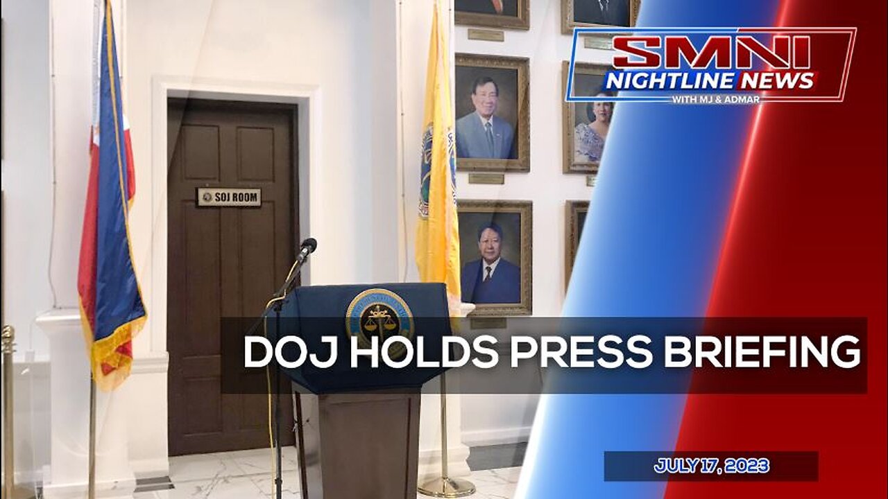 REPLAY: DOJ holds press briefing | July 17, 2023