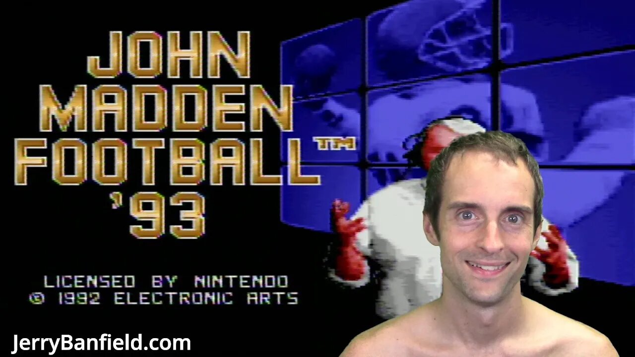 John Madden Football 1993 First Play in Forever!