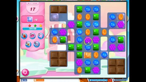 Candy Crush Level 3200 Talkthrough, 55 Moves 0 Boosters
