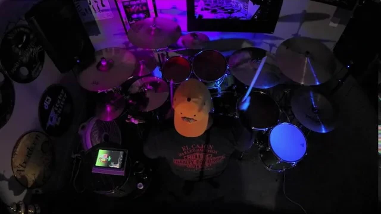 Bad Moon Rising, Creedance Clearwater Revival , Drum Cover