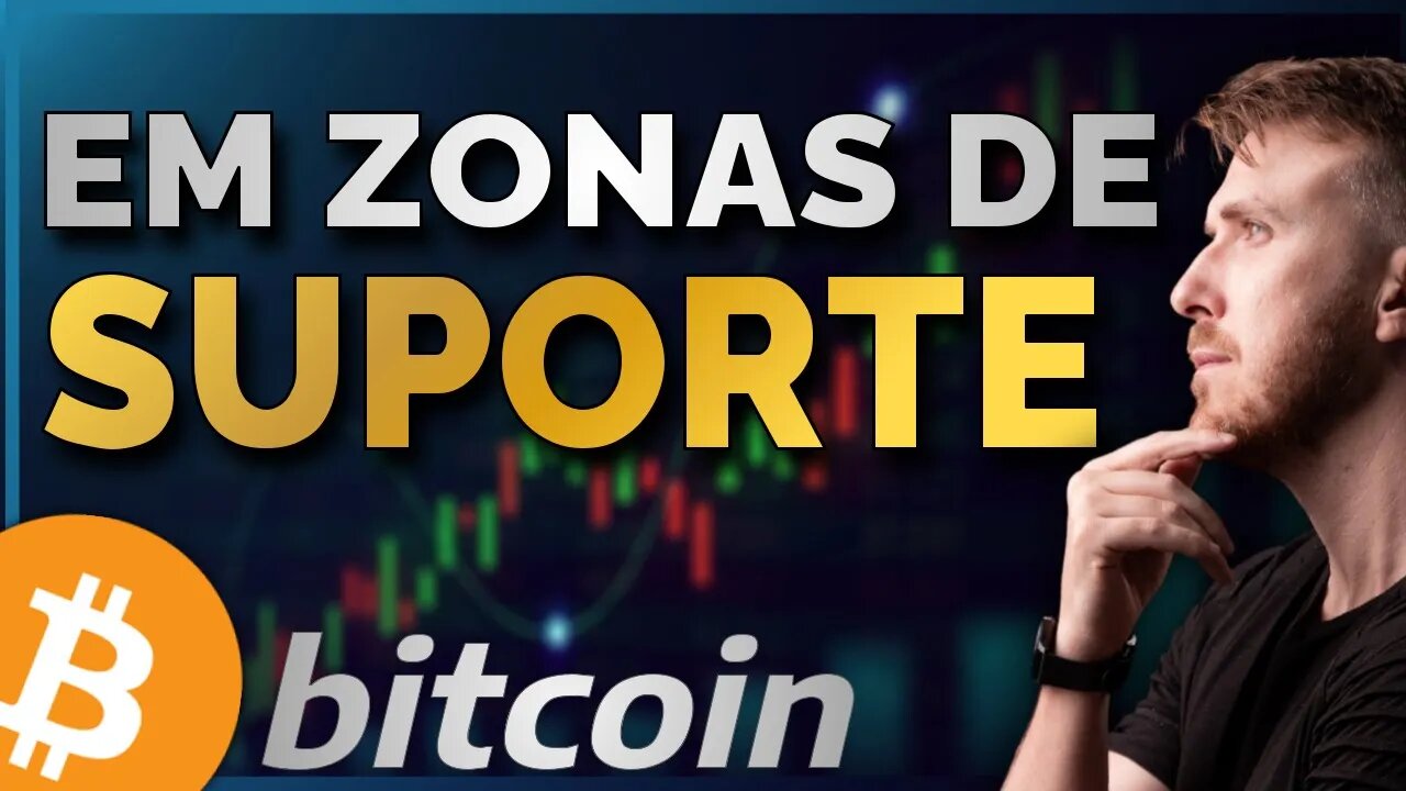 BITCOIN E ETHEREUM EM ZONAS DE SUPORTE! [Alts prontas para PUMPar?]