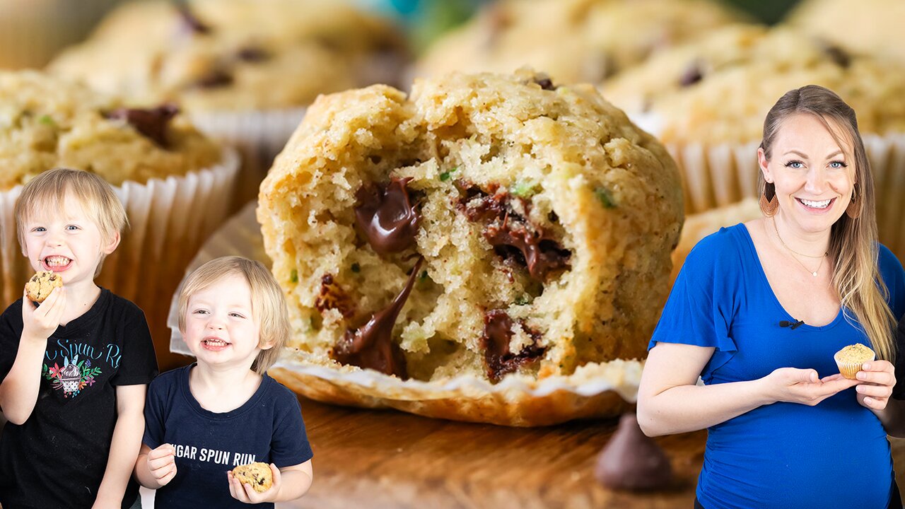 Chocolate Chip Zucchini Muffins