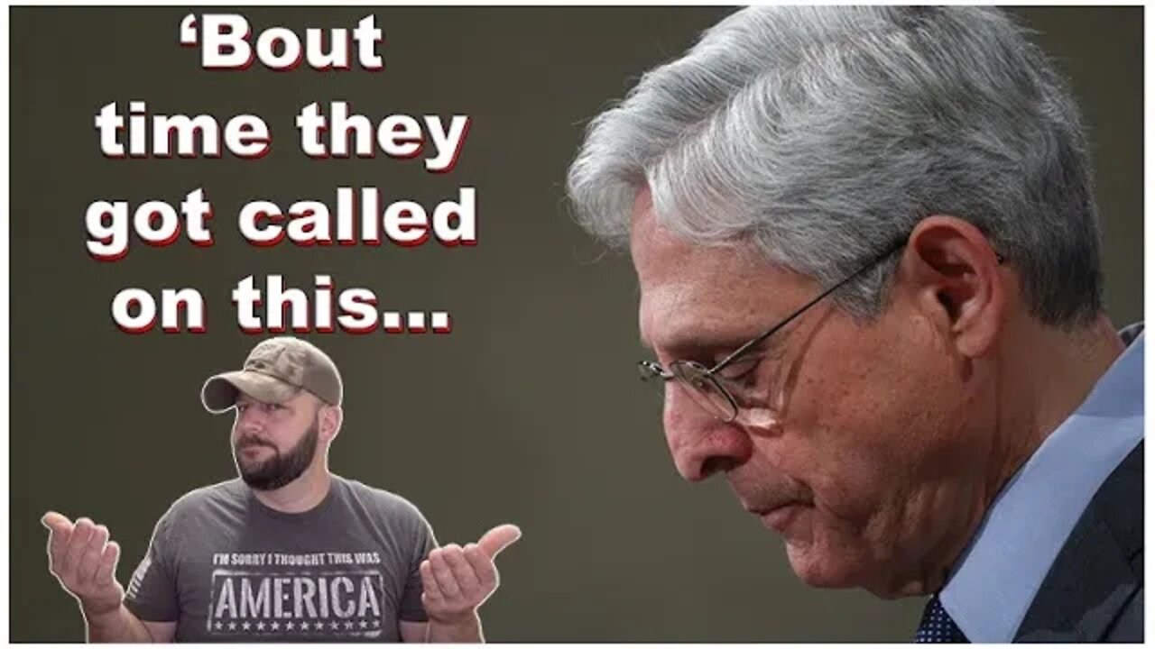 BOOM! Merrick Garland and the ATF have 30 days to explain the ATF door visits to the Senate...