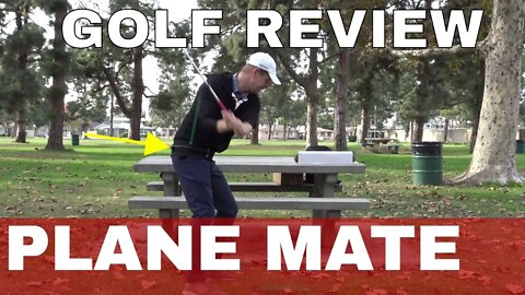 Tour Striker Plane Mate Review AND the motor learning Science of Training aids for golf